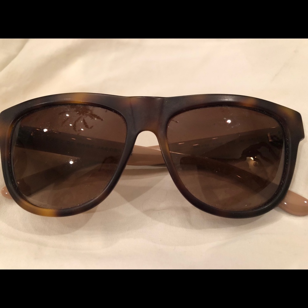 Marc by Marc Jacobs Tortoise and tan sunglasses